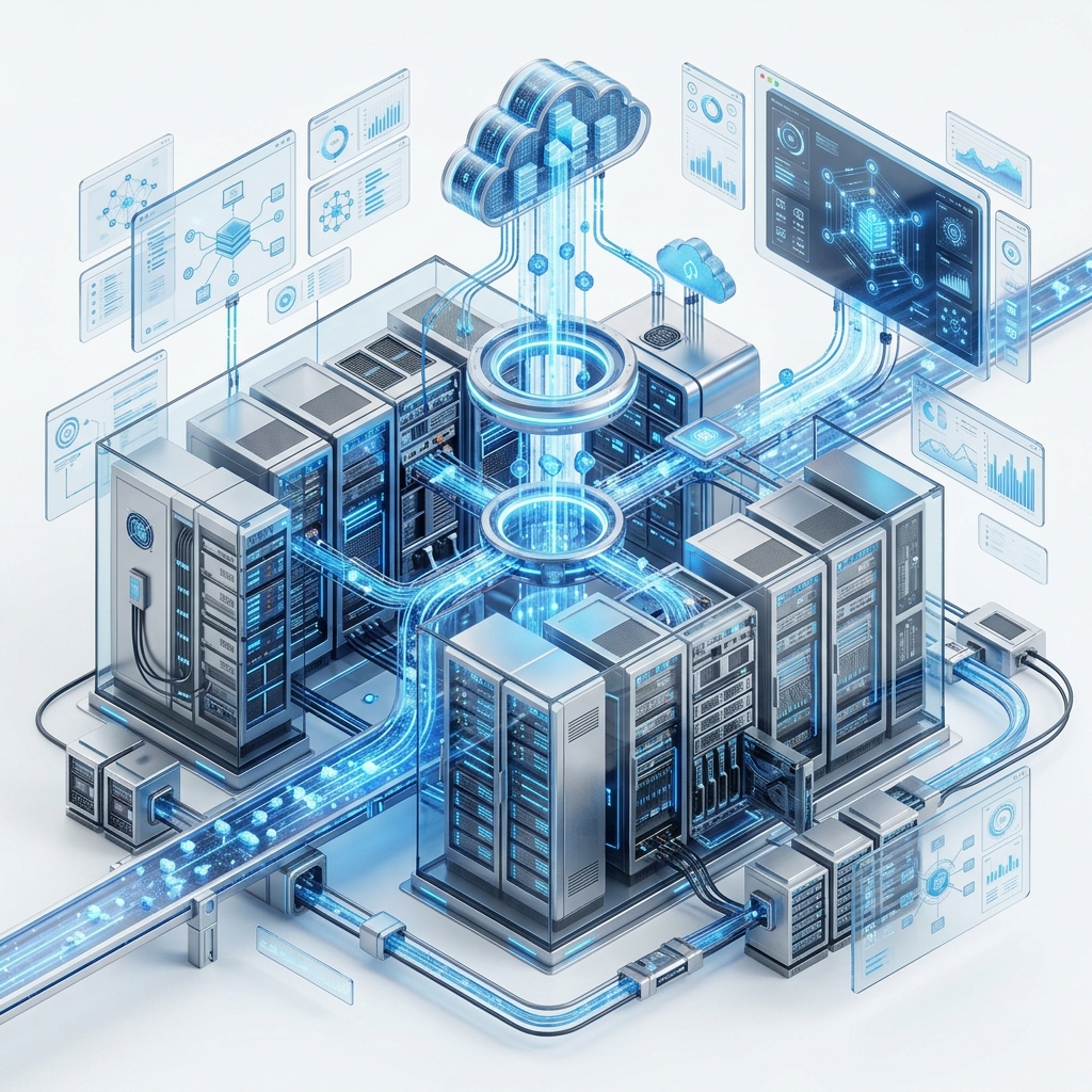 成大科技数据网络示意图